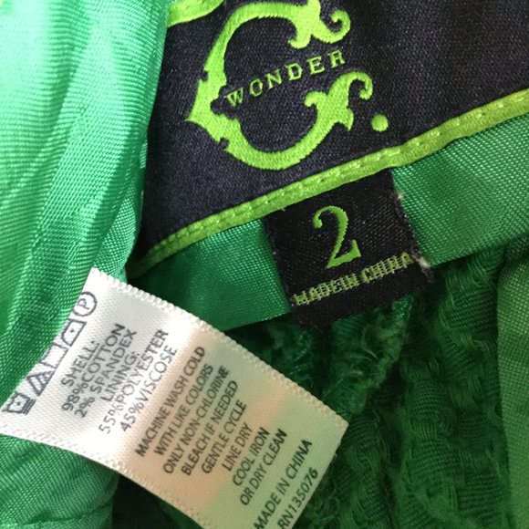 C wonder pockets zipper print shorts Size  2 - Picture 4 of 4